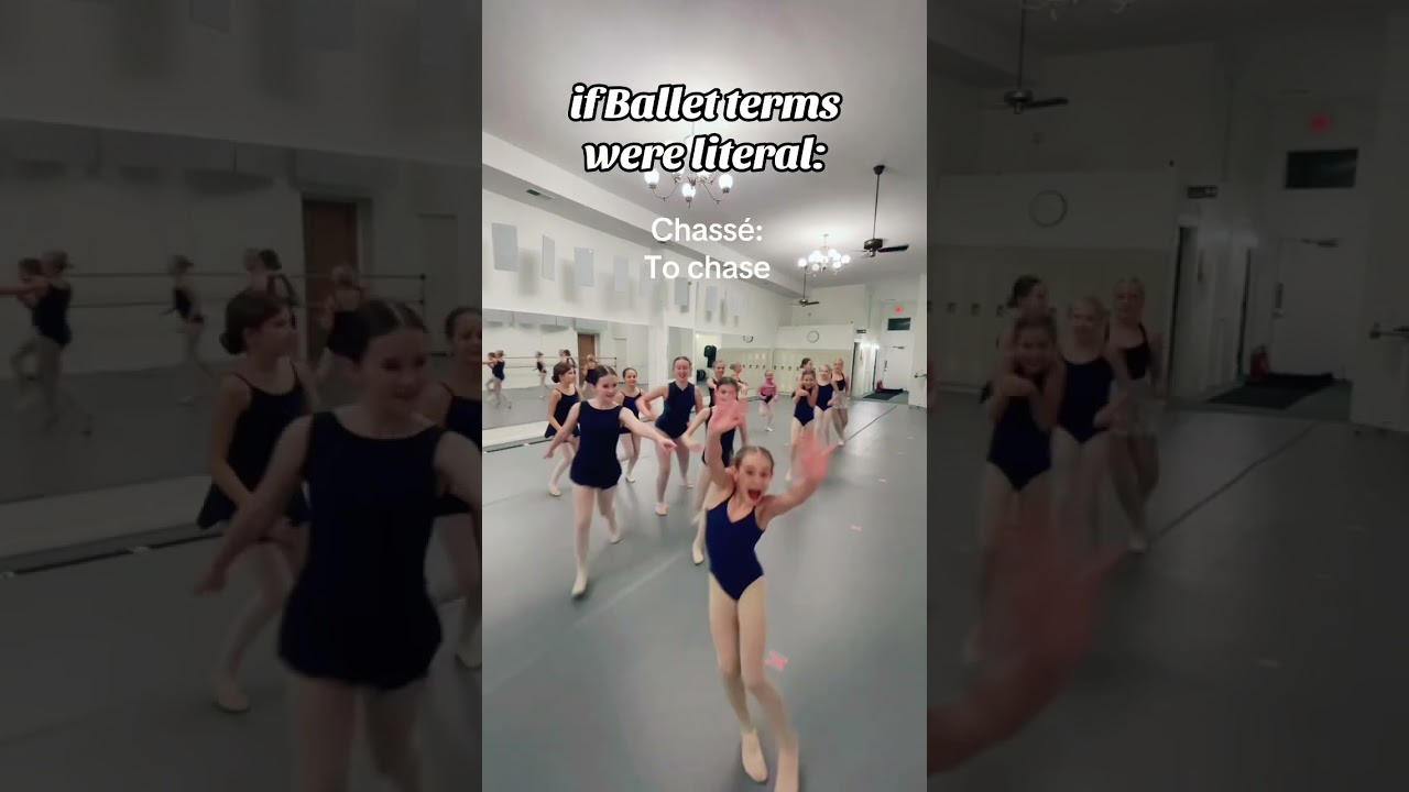 Если бы термины балета были буквальными