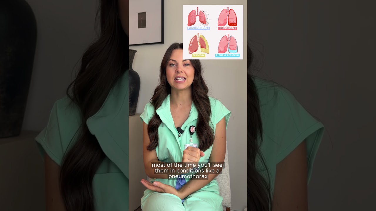 Chest Tubes Explained in 90 Seconds | What Every Nurse Should Know