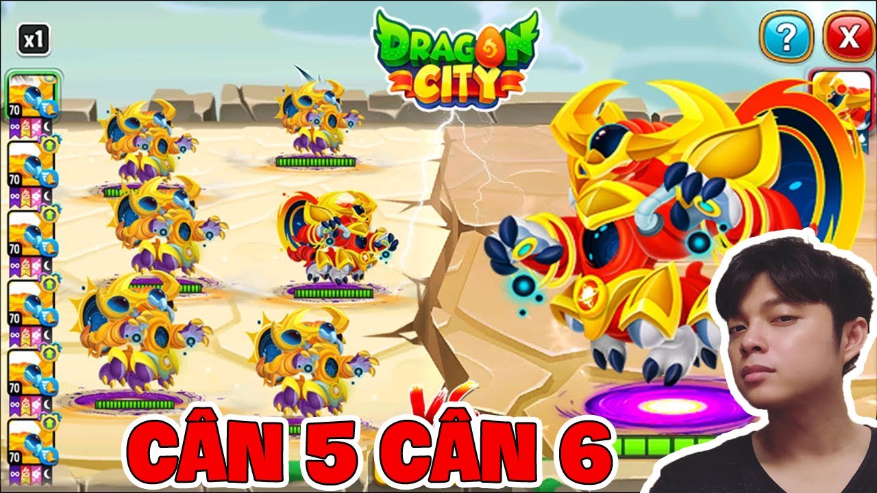 Nâng Cấp Rồng HEROIC VIP 5 Sao Và Phá Đảo Wizard Hollow | Vũ Liz Dragon City
