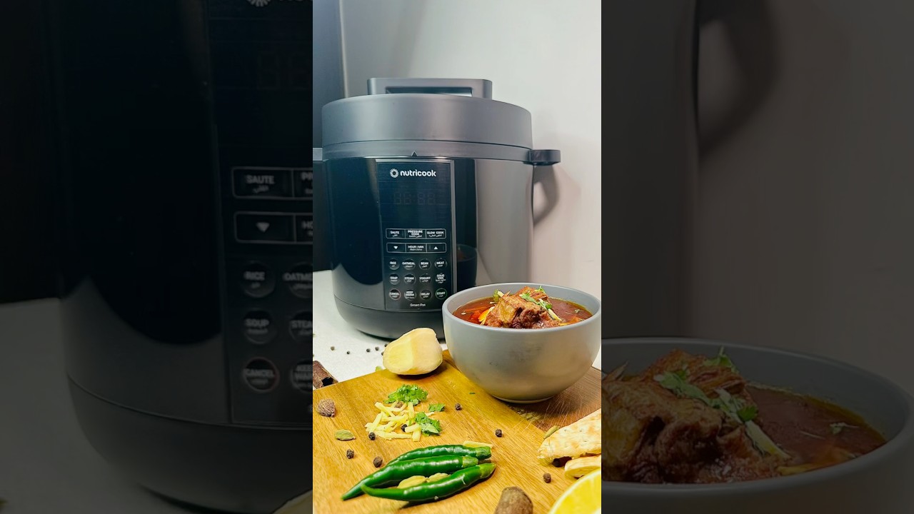 Nihari cooked in @Nutricook  #nutricook #niharirecipe #apixiedustmom #foodshorts #smartpot