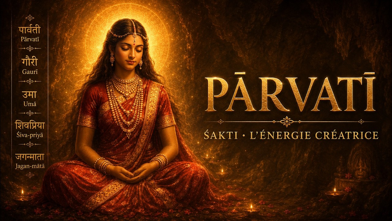 Pārvatī : l'énergie qui équilibre la conscience (symbolique du yoga Parvati)