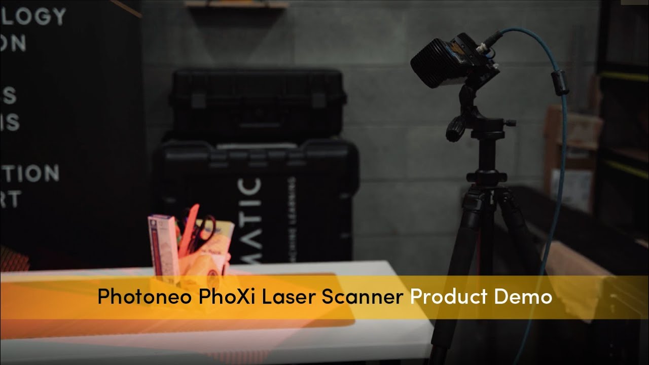 3D Scanning: Photoneo PhoXi Laser Scanner Tech Demo | COREMATIC
