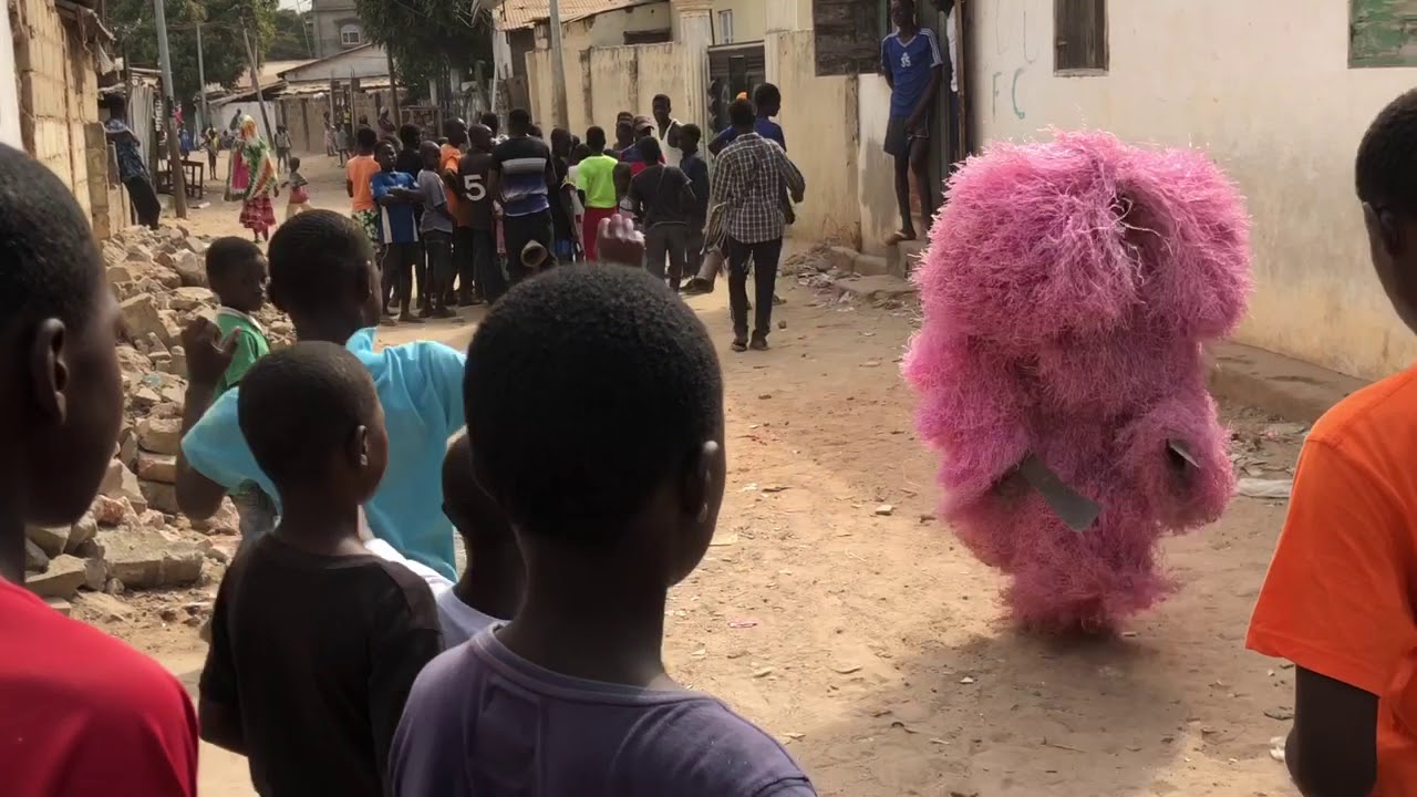 Kankurang drumming & Senegalese Borreh Day 6 in Gambia