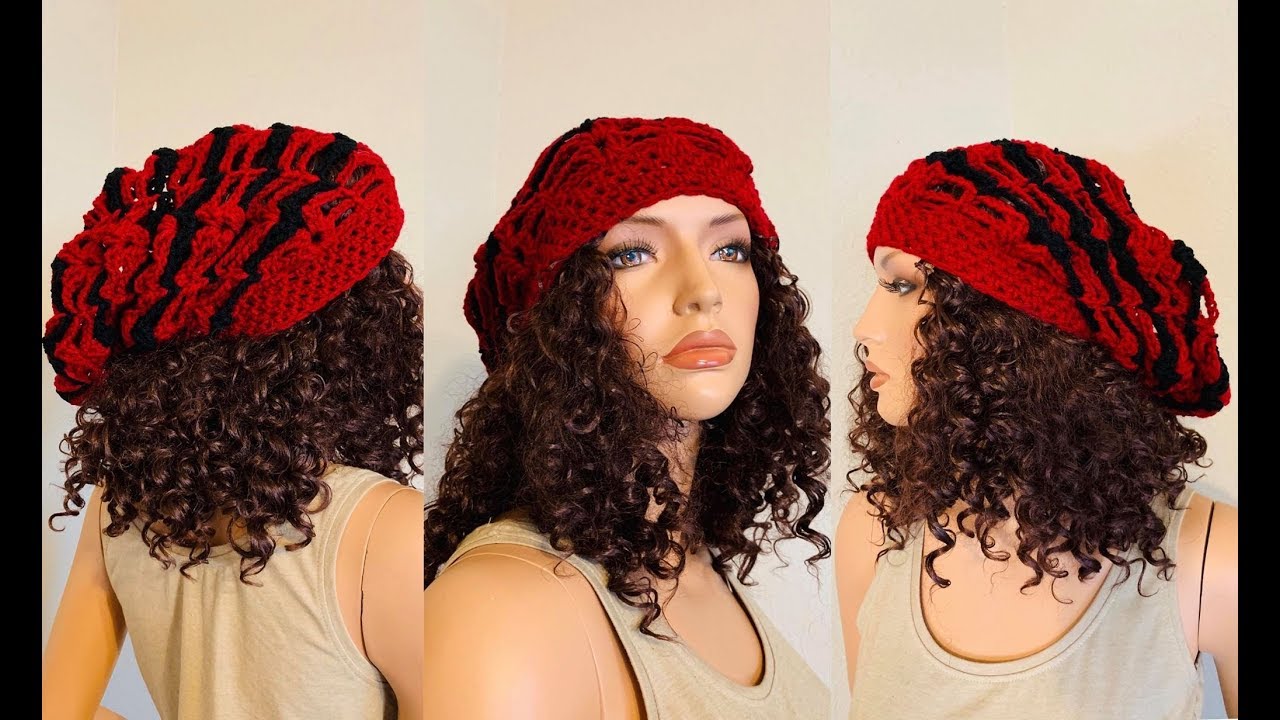 How to Crochet a Slouchy Hat Pattern #962│by ThePatternFamily