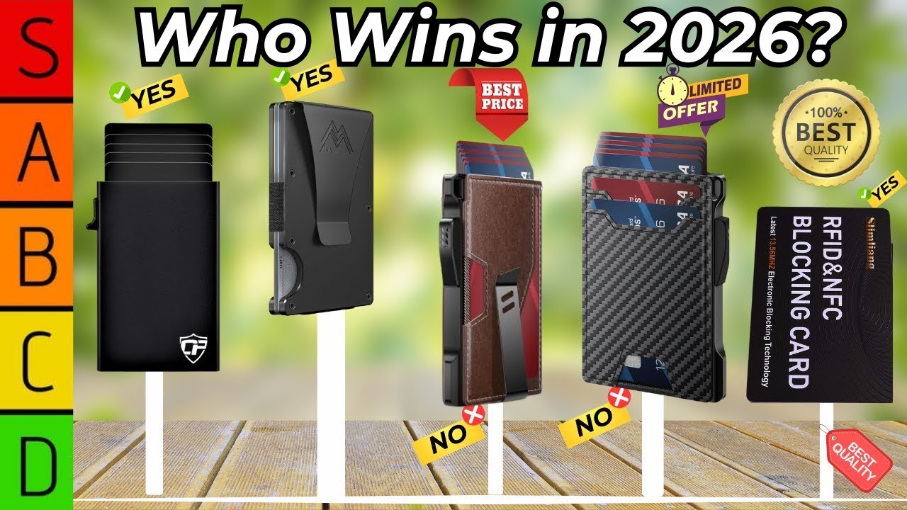 TOP 5: Best Smart Wallets for Men 2026  [don&rsquo;t buy one before watching this]
