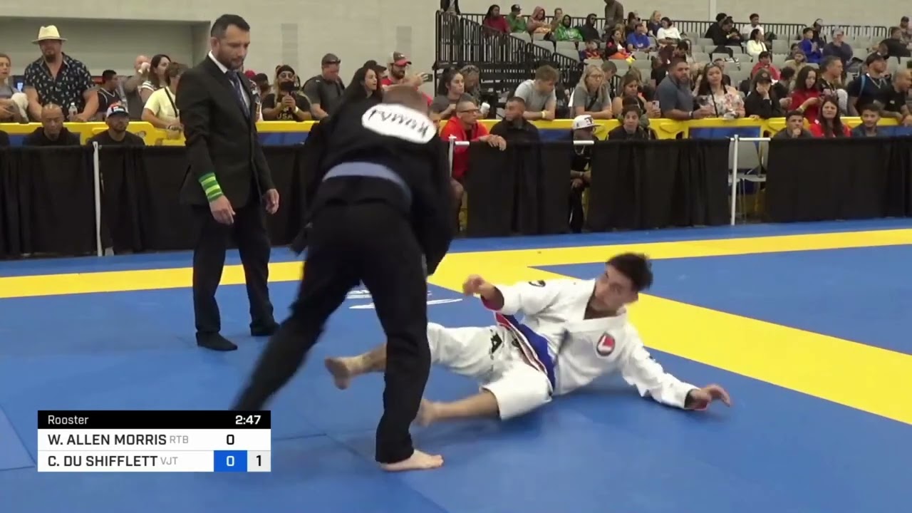 IBJJF Blue Belt - Master 1 - World Masters - Roosterweight - Chris Shifflett vs Wesley Morris