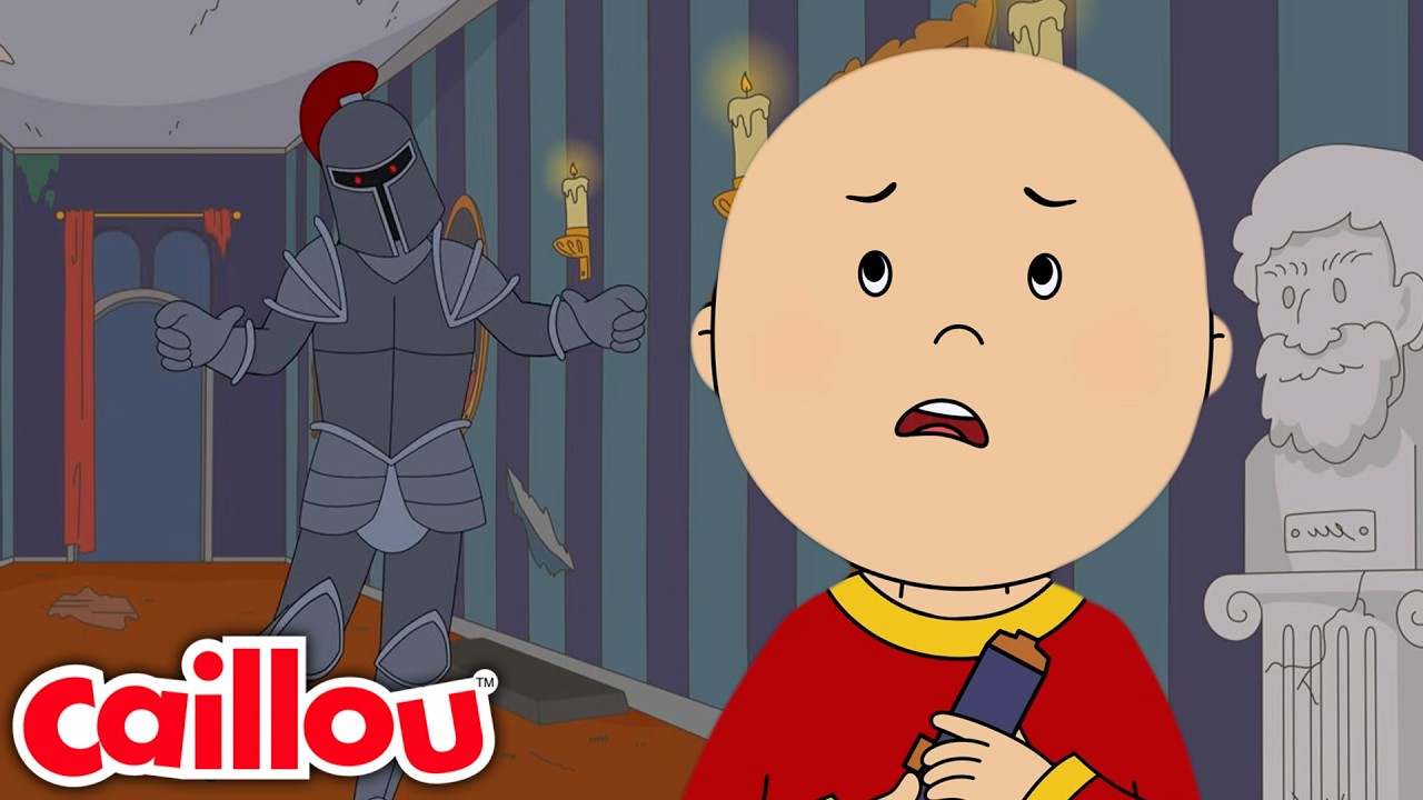 Caillou and the Midnight Monster Mayhem | Cartoons for kids | Caillou New Adventures