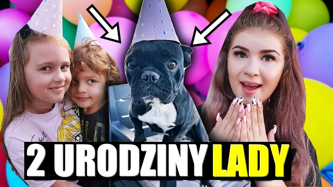 IMPREZA URODZINOWA NASZEGO PSA 💜 2 URODZINY LADY