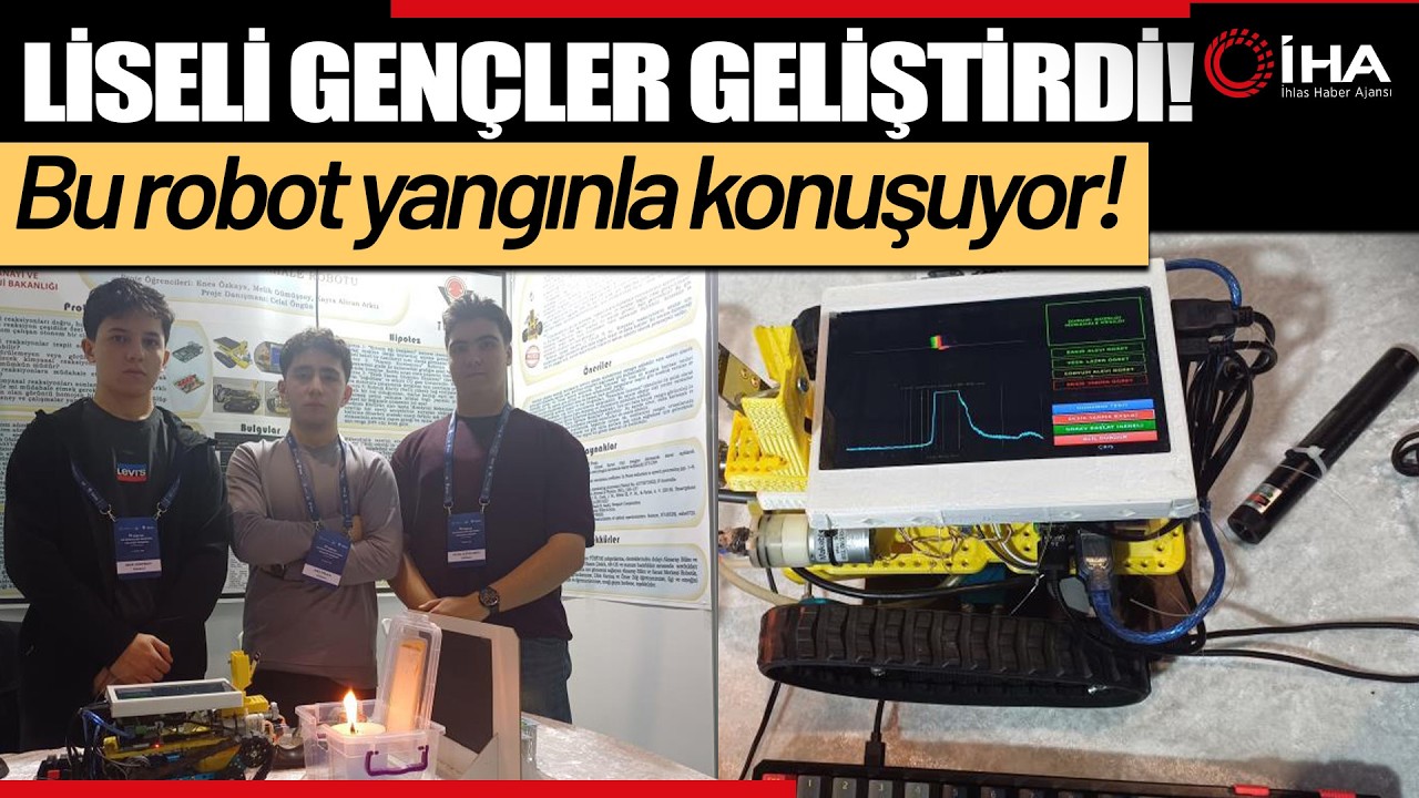 Alevi Tanıyor, Doğru Müdahaleyi Seçiyor: Yangına 'Otonom' Müdahale