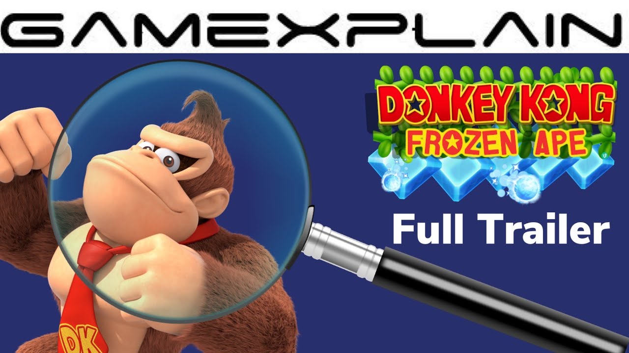 Donkey Kong Frozen Ape - New trailer (Full) GameXplain