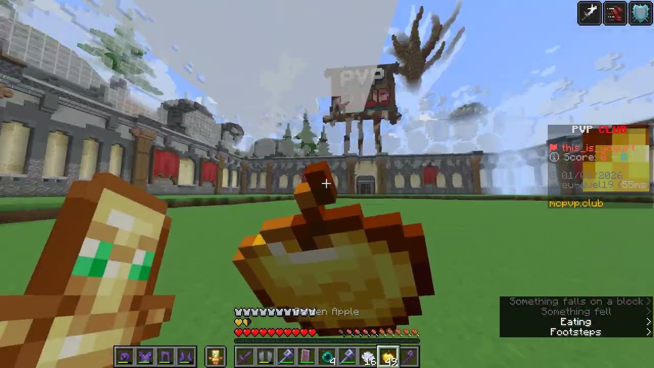 I Beat Every Gamemode on MCPVP in 23 minutes 29 seconds.