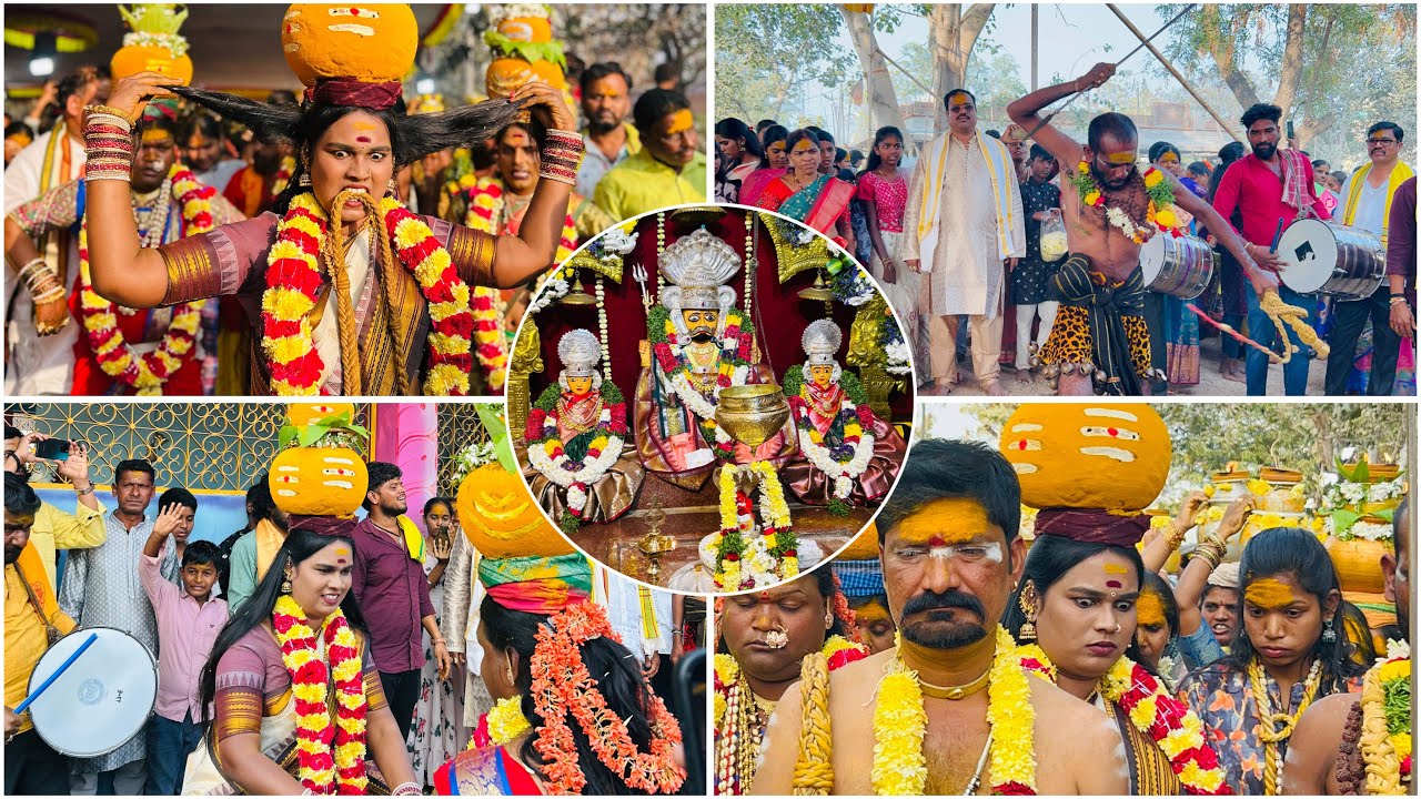 Yapral Mallanna Swamy Bonalu 2026 Jogini Deepthi Bonam Dance at Yapral Public Hulchal at Jatara 