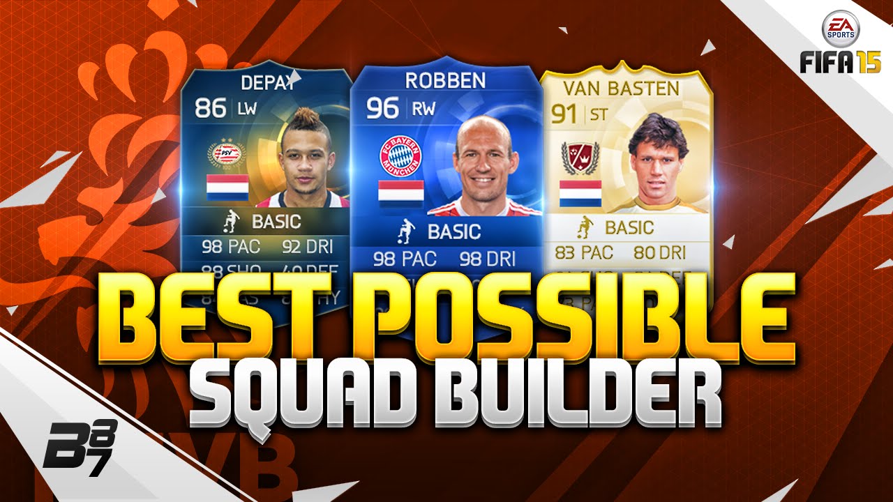 FIFA 15 | BEST POSSIBLE NETHERLANDS SQUAD BUILDER w/ TOTS DEPAY and GULLIT