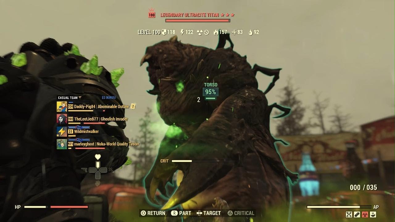 Fallout 76 | Ultracite Titan (no crashes!)