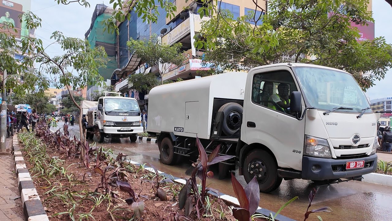 Dusting And Washing Of Kampala City Roads in 2026