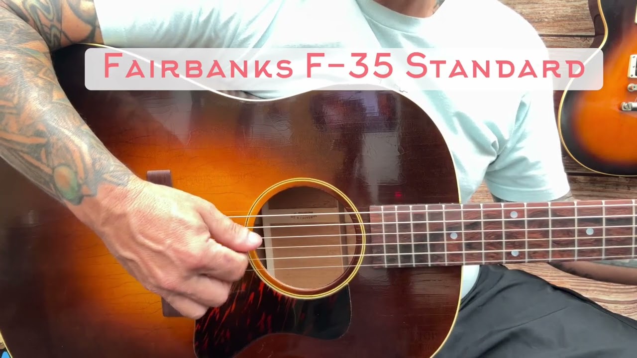 Fairbanks F-35 vs F-20 Guitar Comparison
