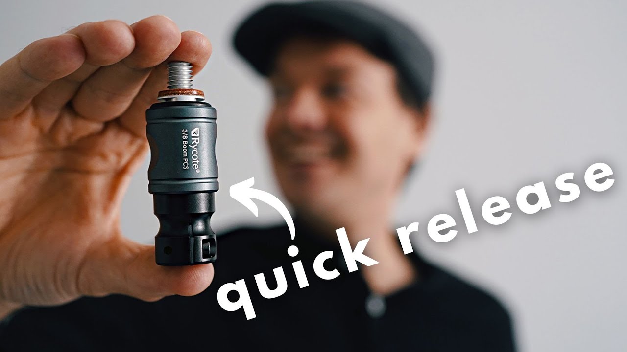 How to Improve Your Field Recording Setup - Rycote Quick Release
