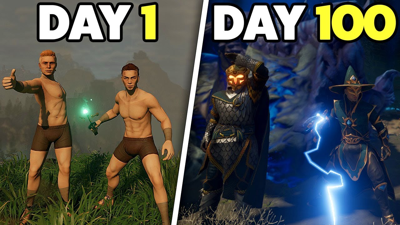 I Spent 100 Days in Enshrouded and Here's What Happened (Co-op)