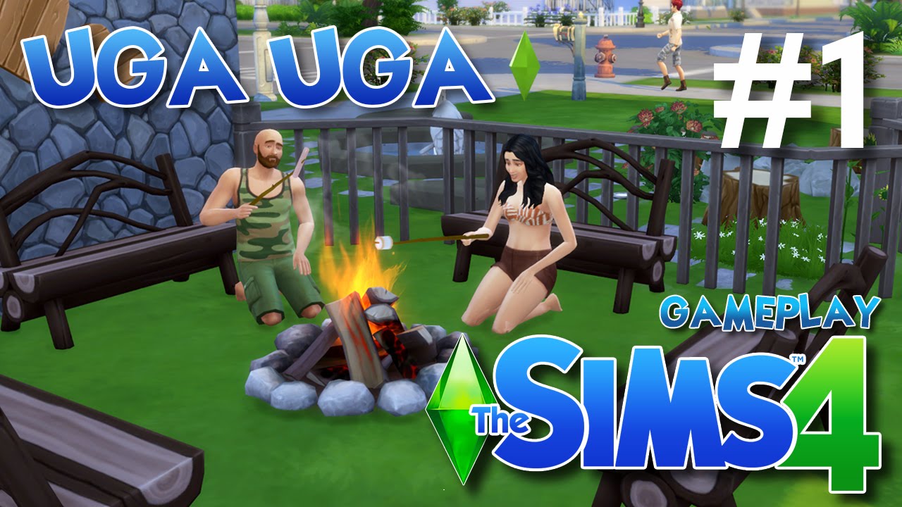 The Sims 4 - Família Uga Uga #1 - Criando os Sims
