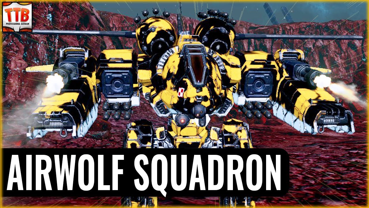 World's Deadliest Mech Helicopter Squad!- Champion - German Mechgineering #1134 MWO