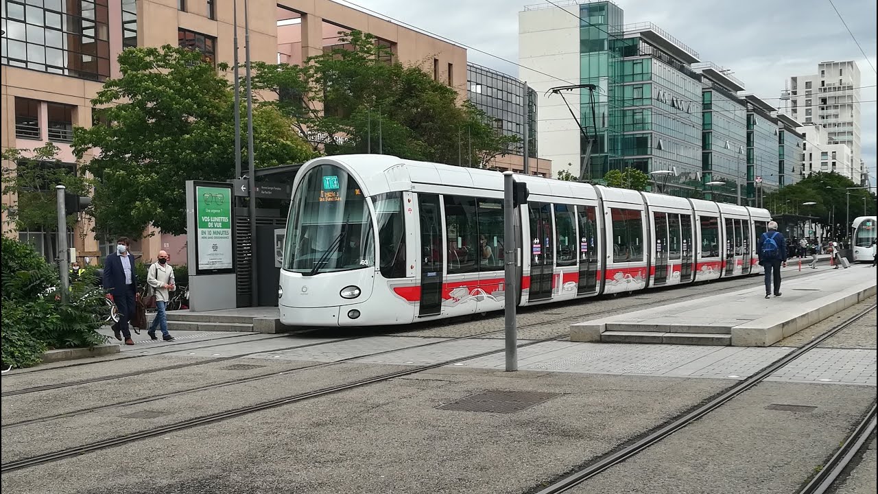 [Cab View] Tramway de Lyon T3 Meyzieu-Les Panettes - Gare Part-Dieu-Villette Citadis 402