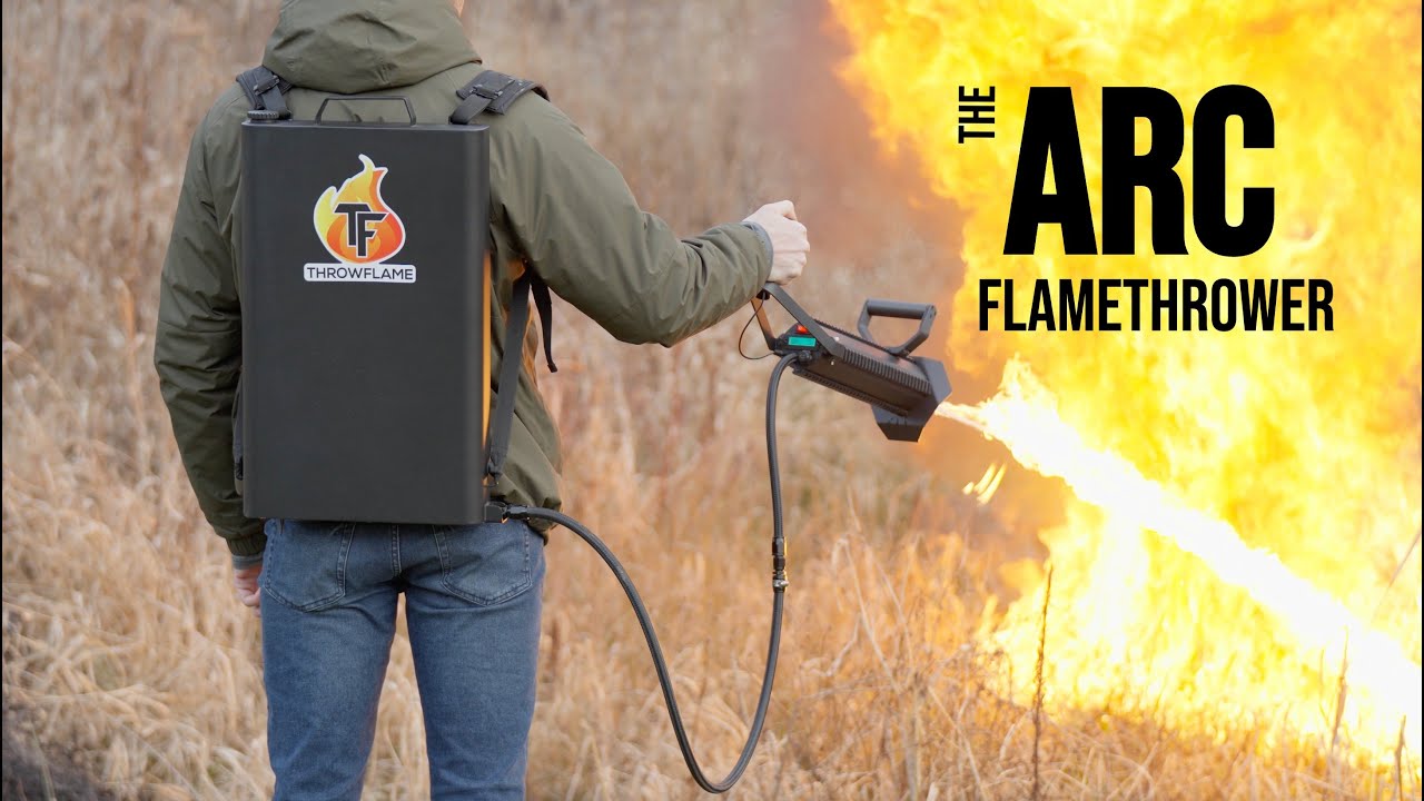 Throwflame ARC Flamethrower | The Ultimate Handheld Personal Flamethrower