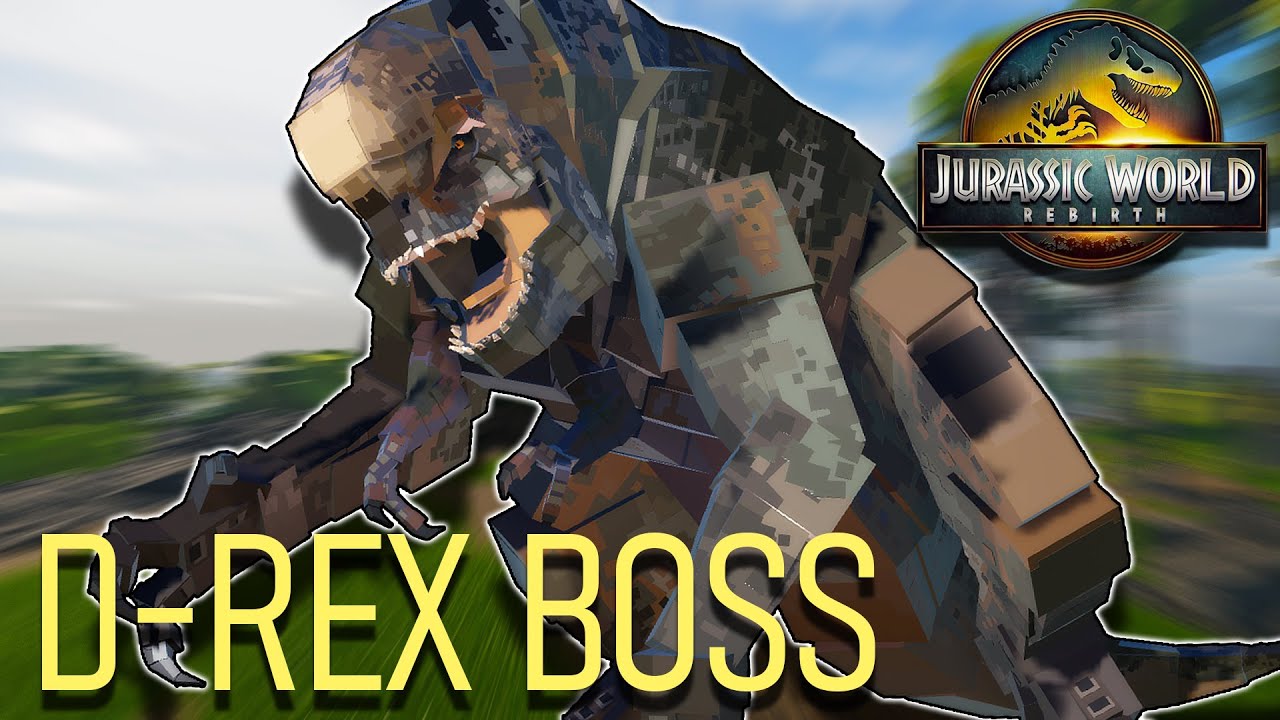 ЛУЧШИЙ СПОСОБ ПОБЕДИТЬ БОССА D-REX И ПОЛУЧИТЬ ОГРАНИЧЕННЫЕ ОБЛИКИ D-REX! | Jurassic Blocky