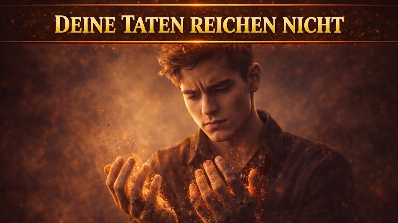 Warum Buße und gute Taten dich nicht retten – und was das Evangelium wirklich sagt