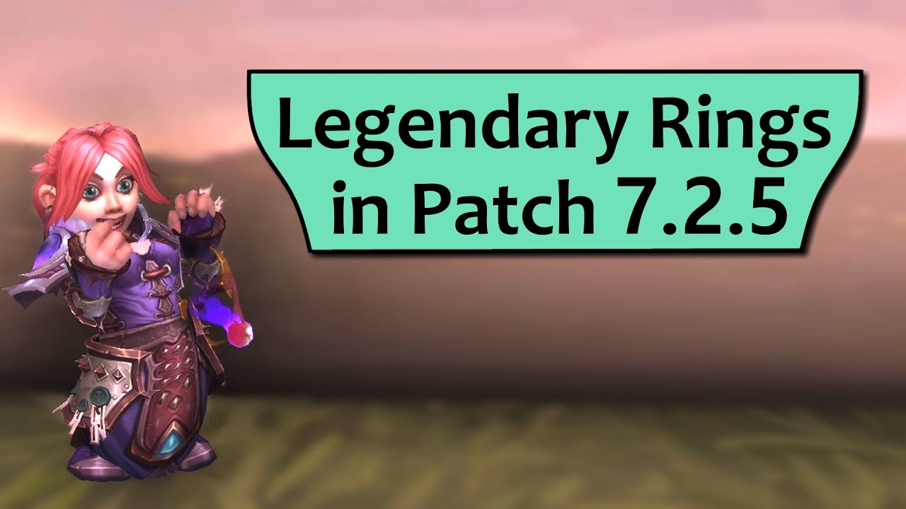 Legendary Rings in 7.2.5 - Soul of the Free Talent