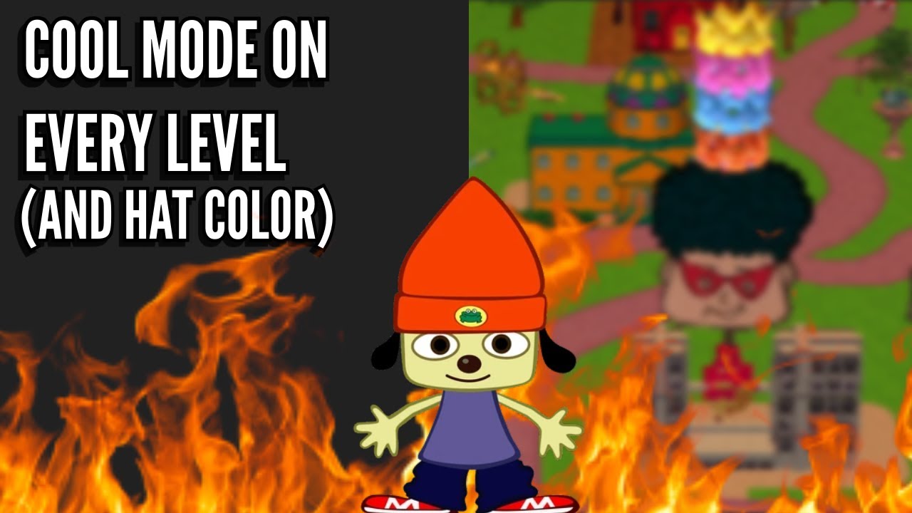 I beat EVERY parappa the rapper 2 level on COOL