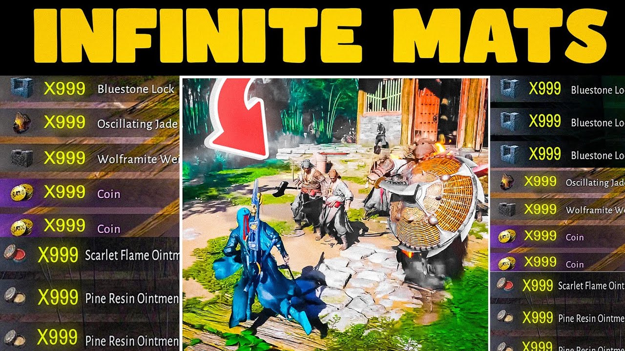 UNLIMITED Gold & Gear UPGRADE Materials Location in Where Winds Meet