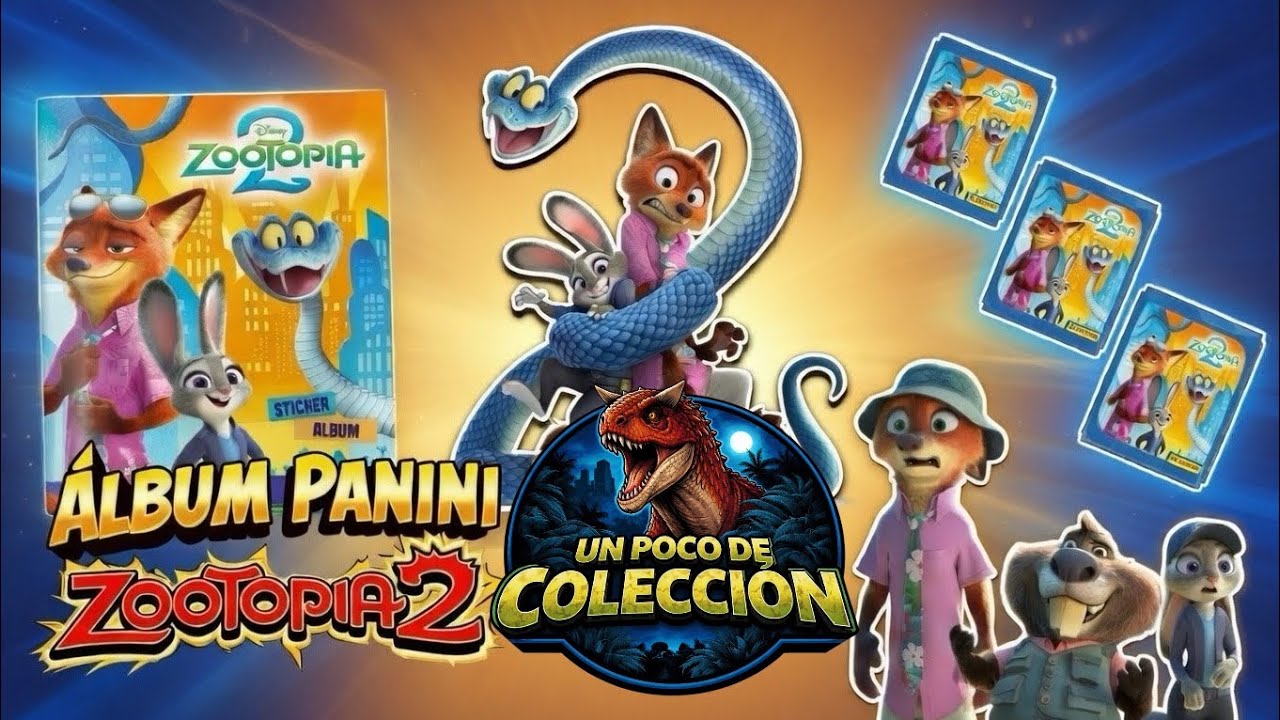Álbum Panini Zootopia 2 | 🦊🐰 | Imágenes increíbles!!!