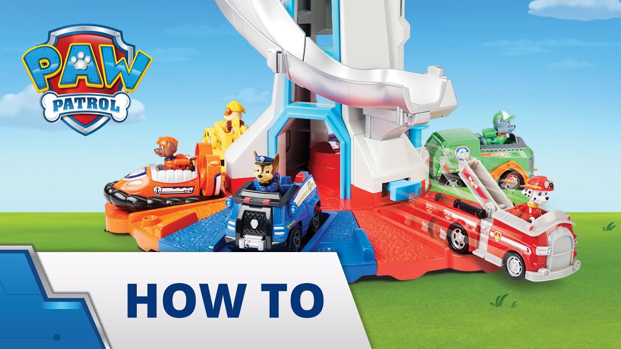 PAW Patrol - How To Play With Your My Size Lookout Tower