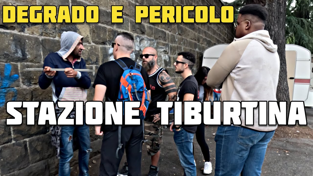 Degrado e Violenza alla stazione Tiburtina