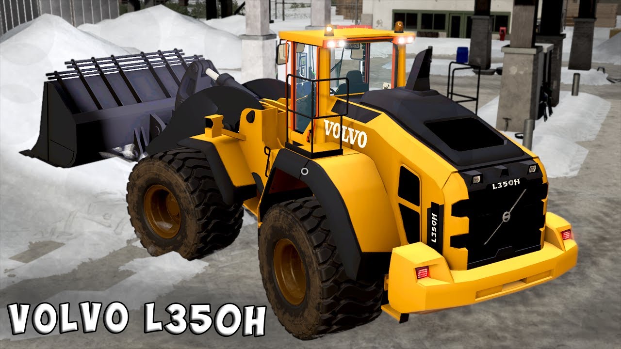 Farming Simulator 19 - SNOW REMOVAL | VOLVO L350H