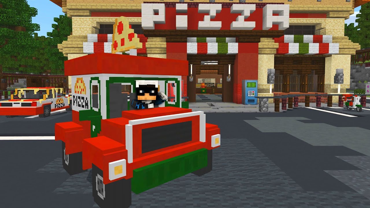 CONSEGNO LE PIZZE NEL MONDO DI MINECRAFT ITA!!