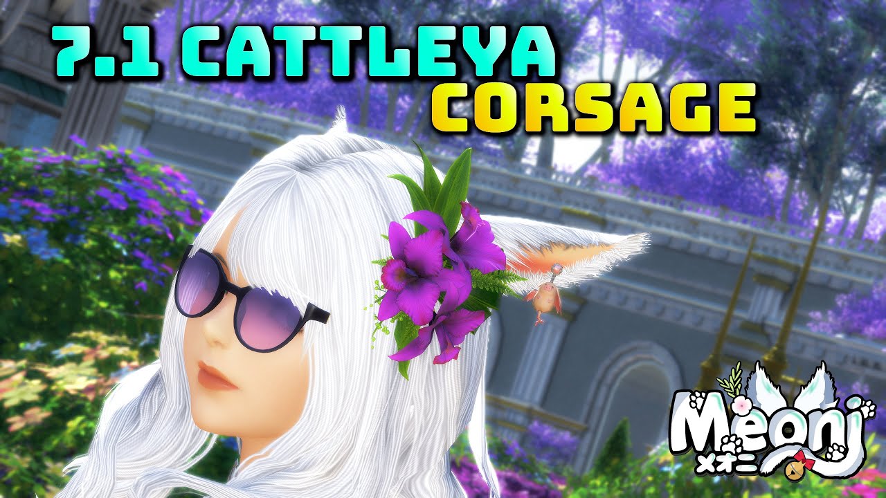 FFXIV: Cattleya Corsage Glamour