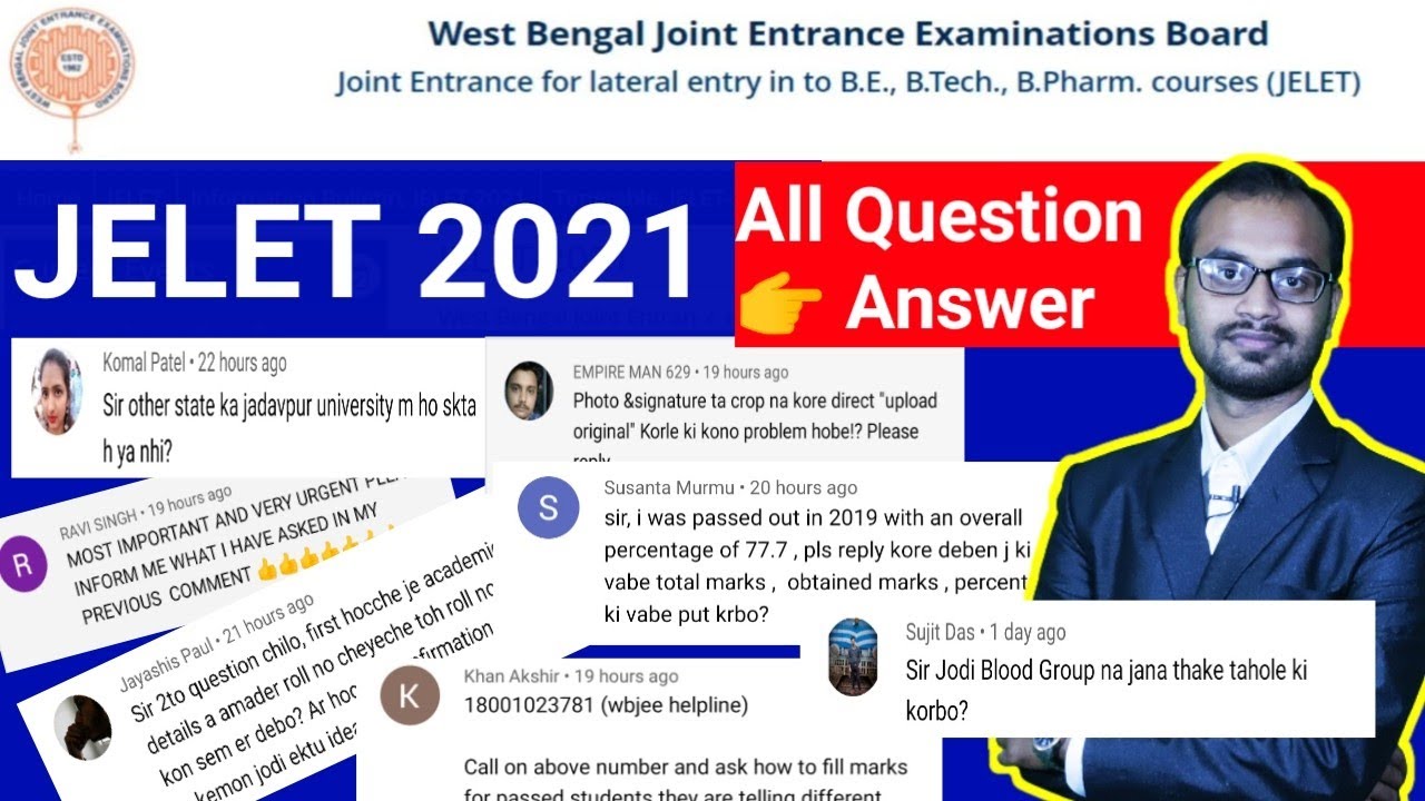 JELET 2021 All Question & Answer - Clear Your All Doubts
