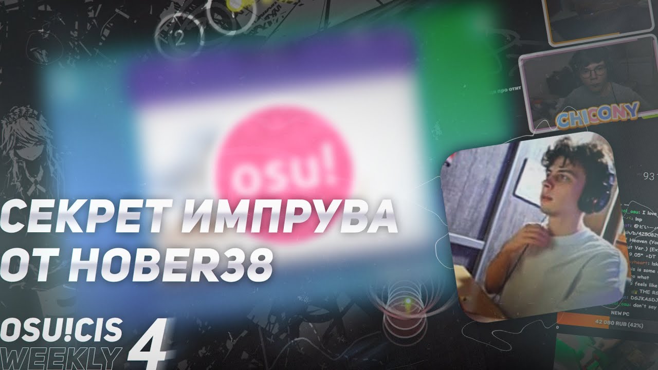 ХОБЕР38 РАСКРЫЛ СЕКРЕТ ИМПРУВА! CHICONY GODMODE! | OSU!CIS WEEKLY #4