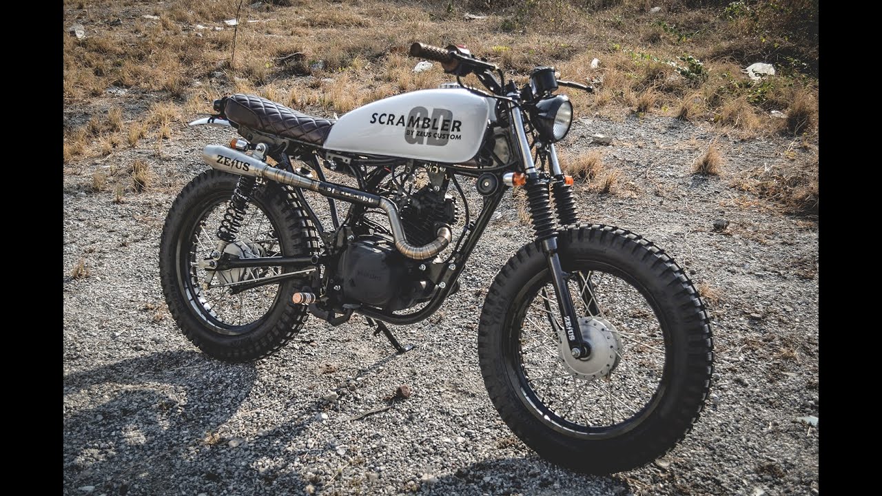 SUZUKI GD110 SCRAMBLER By ZEUS CUSTOM [Official Video HD]