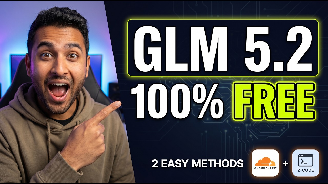 Модель GLM 5.2 сейчас БЕСПЛАТНА &mdash; рассказываю, как её получить (2 рабочих способа)