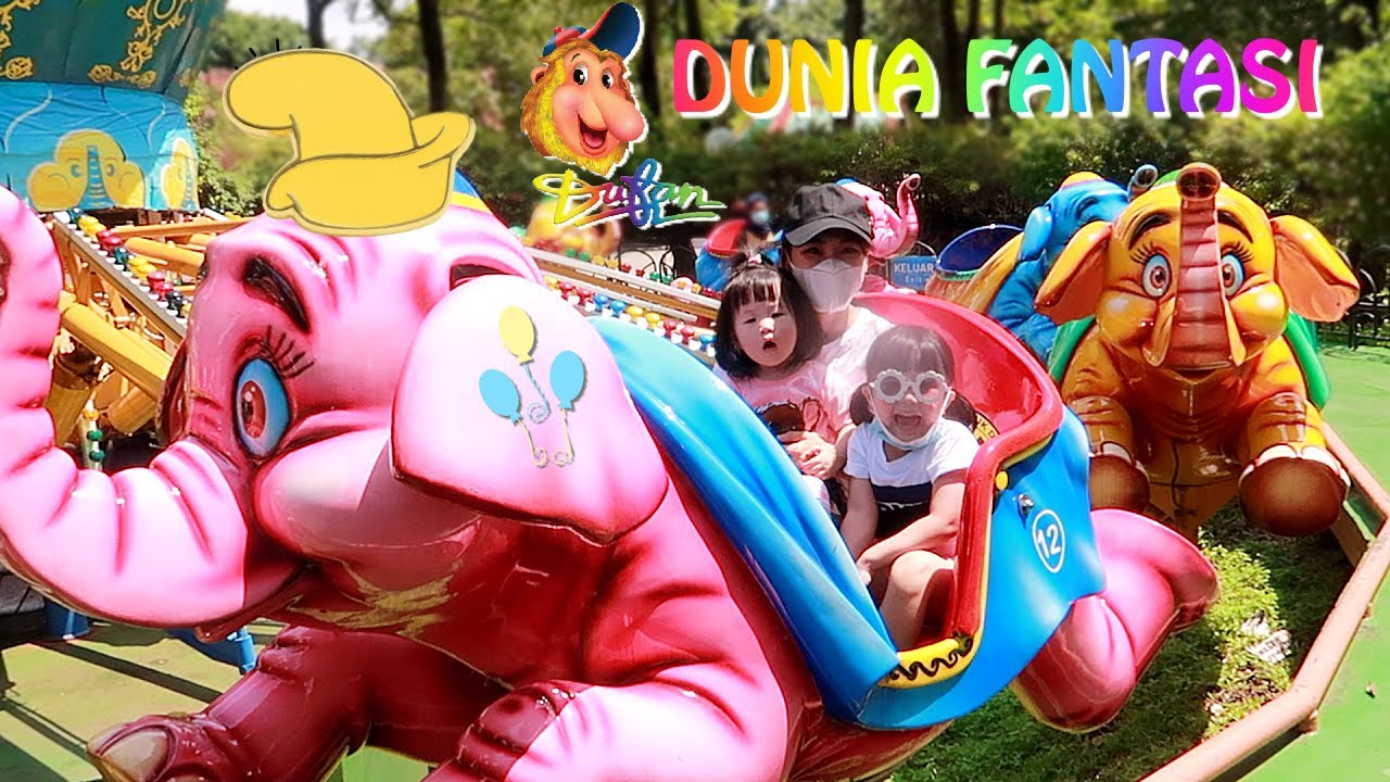 Веселые каникулы в DUFAN Ancol | Открытая детская площадка | Детский тематический парк