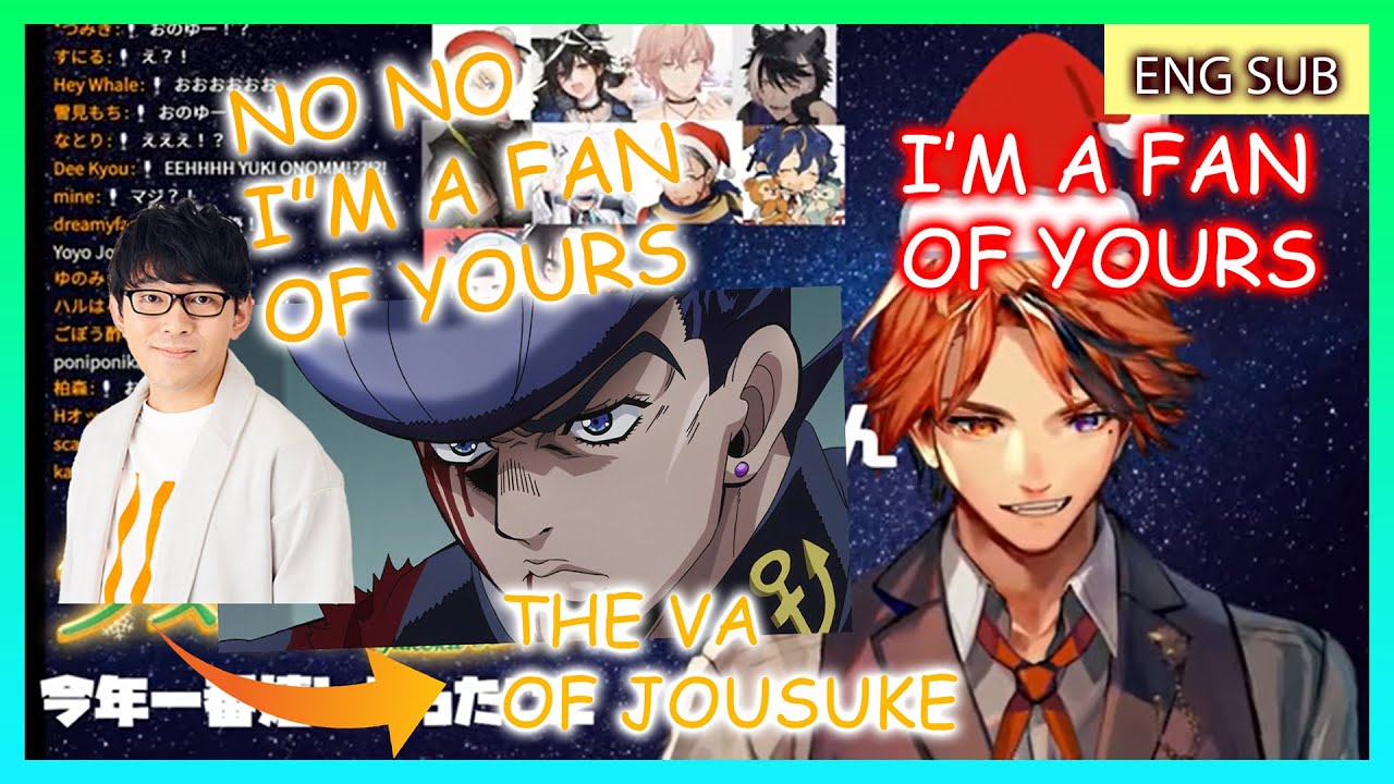 Josuke VA, Yuuki Ono visited and called Yukoku Roberu [ENG SUB/HOLOSTARS]