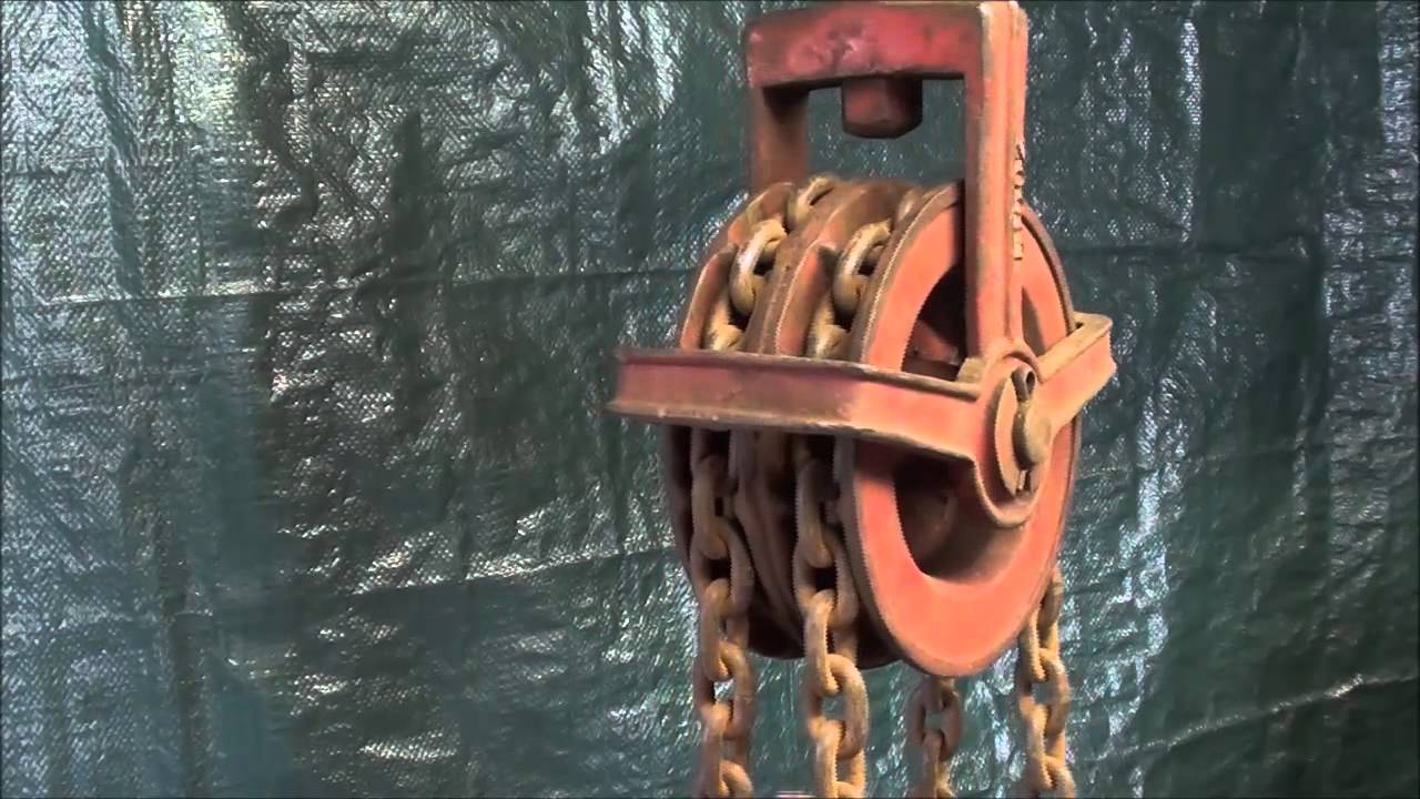 WHAT MAKES IT WORK? #7 The Differential Hoist - tubalcain mrpete222