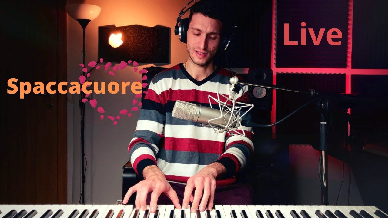 Spaccacuore | Samuele Bersani | Cover Piano e Voce | Live Lorenzo Fiorentino
