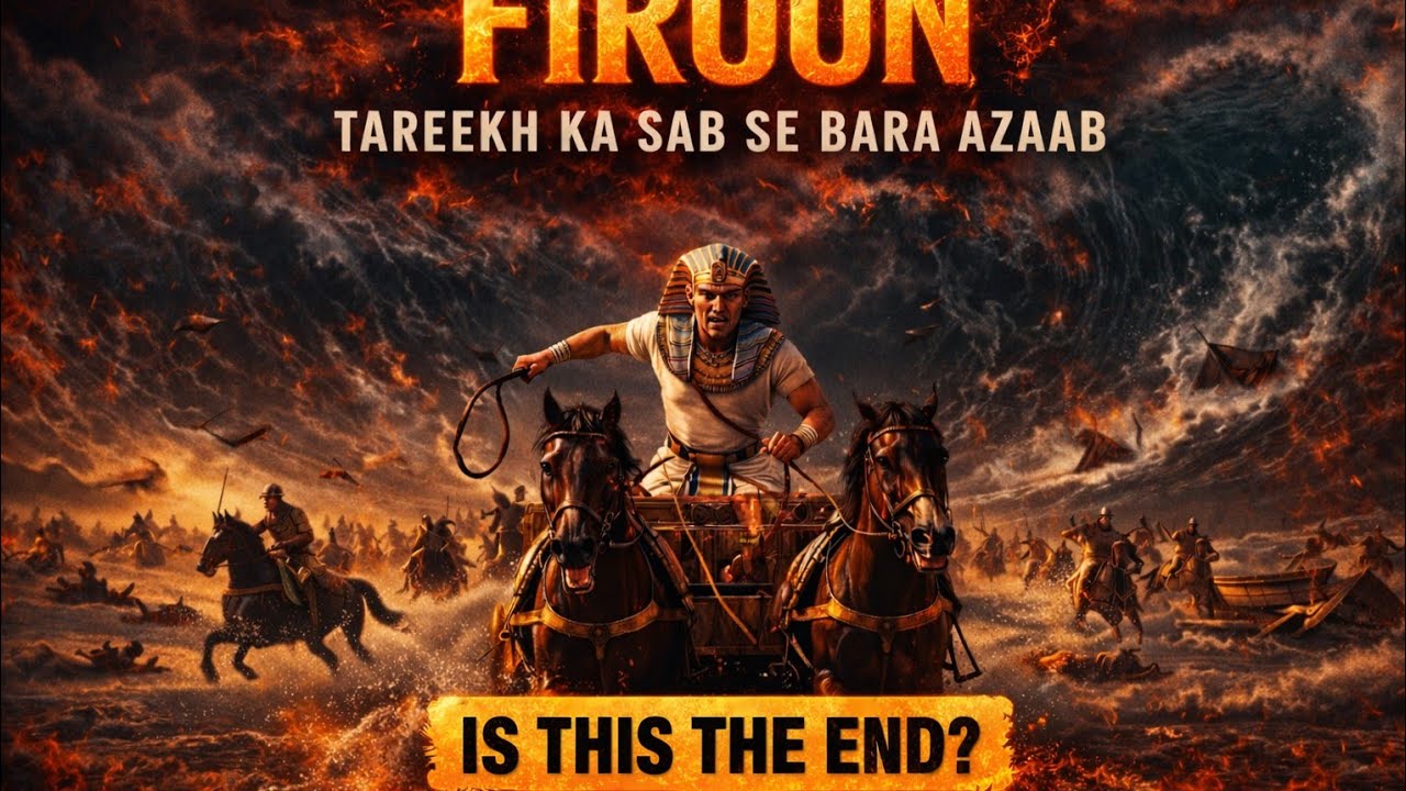 Allah Ne Firaun Ko Kaise Tabah Kiya? | Hazrat Musa AS Aur Samandar Phatne Ka Waqia