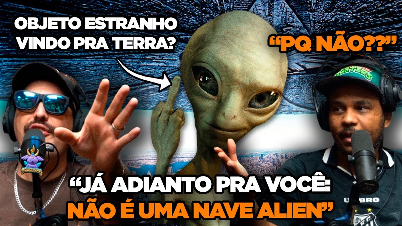 OBJETO ESTRANHO VINDO PRA TERRA PODE SER UMA NAVE ALIEN&Iacute;GENA?