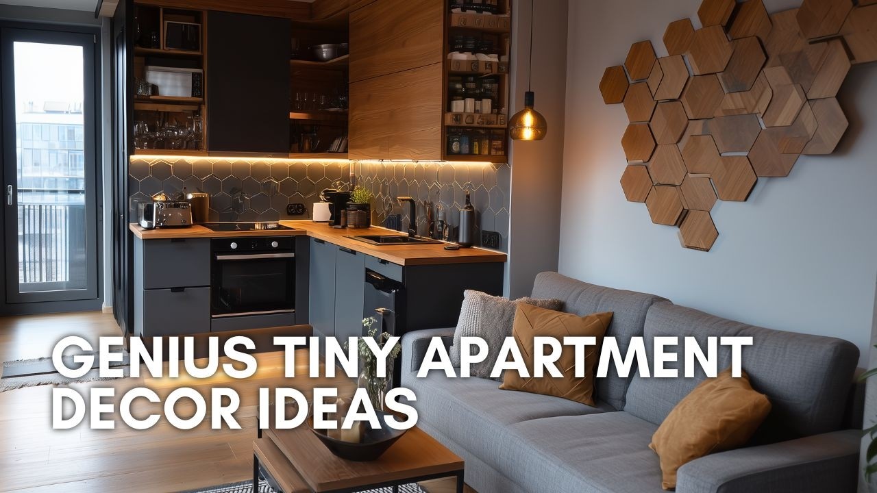 Genius Tiny Apartment Decor Ideas to Maximize Space and Storage
