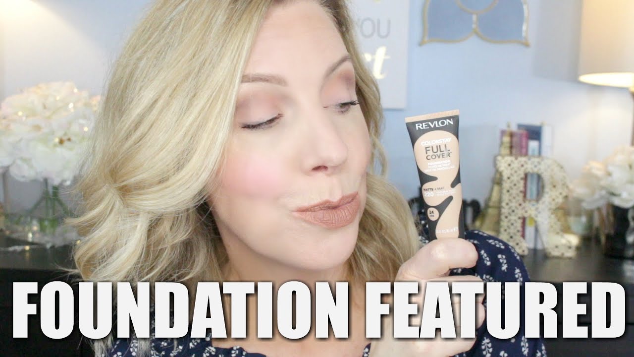 FOUNDATION FEATURED! REVLON FULL COVER