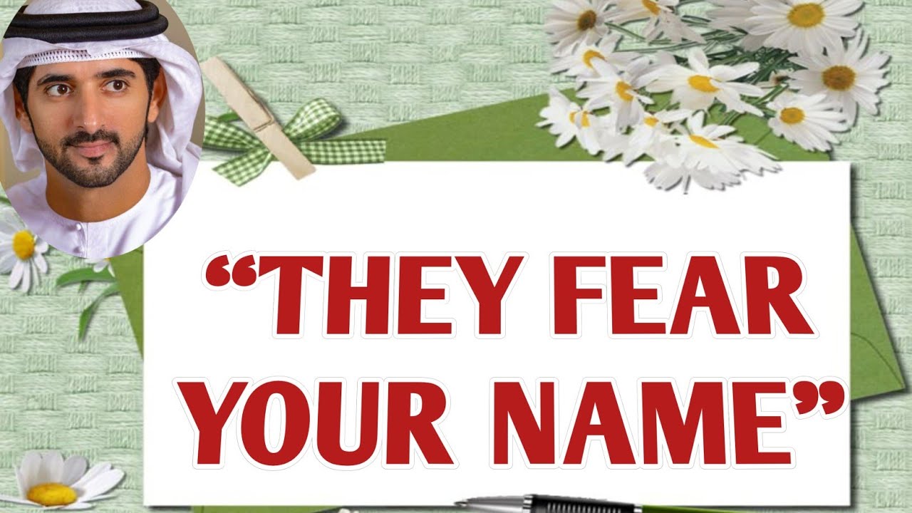 My Queen… Even My Family Fears Your Name Now | Fazza Shaikh Hamdan | Fazza new years translate poem 
